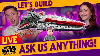 We're FINISHING the LEGO Venator! Ask Us Anything!