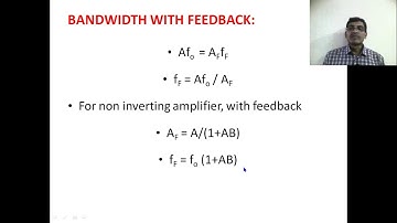 Effect of feedback on Bandwidth Non-Inverting Amplifier  | LICA U-2-3