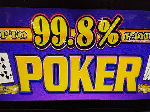 Video Poker: 9/6 Double Double Bonus Poker 99.8% Payout Session