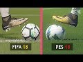 FIFA 18 Vs PES 18: Graphics Comparison