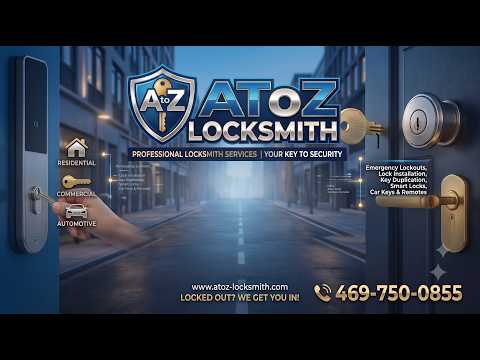 A TO Z Locksmith fast response video