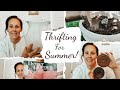 Thrifting for Summer Decor/ Garden & Home Decor/ Thrift & Plant with Me