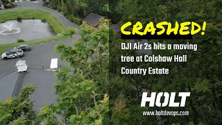 We crashed our DJI Air 2s at Colshaw Hall Country Estate 😮