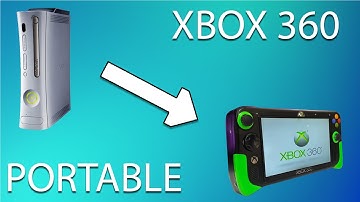 Man create XBOX 360 Portable | Retro Gaming | DIY Project | Tech Innovation by @victorsanchez47