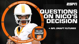 Questioning Nico Iamaleava's decision + Draft prospects' UNCERTAIN futures | College GameDay Podcast