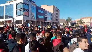فرحة  الشعب المغربي والوجدي / شكرااا للمنتخب الوطني  بوجدة 2_0