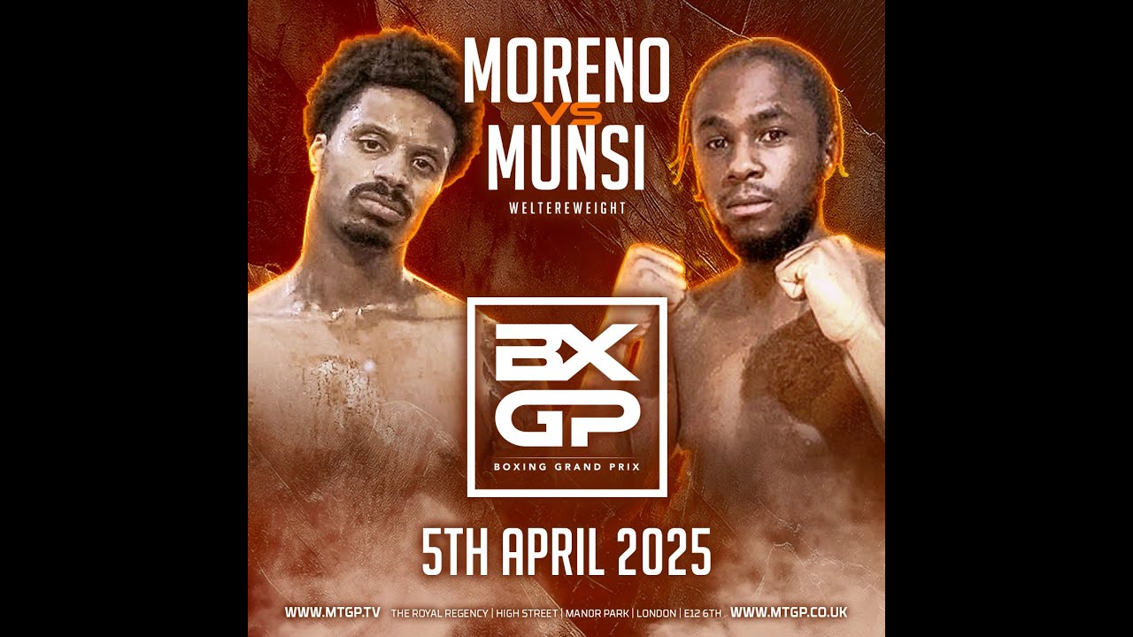 Carlos Moreno vs Joshua Munsi // BXGP x MTGP Fight Night 93
