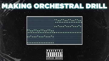 Making An Orchestral Drill Beat in LESS THAN 5 MINUTES😈FL Studio 20 UK Drill Tutorial
