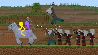 Animation vs  Minecraft The Grand Villager Rescue Mission ep 1