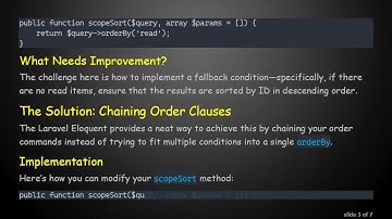 How to Use orderBy and orOrderBy in Laravel 8