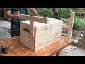 Design Wood Processed From Pallets That You May Like // How To Make 3 in 1 Switchable Toy Chests.