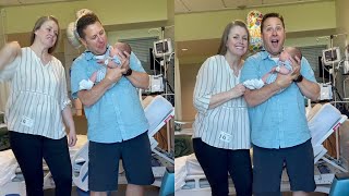 Grandparents Find Out Baby Named After Them. Emotional Reactions.