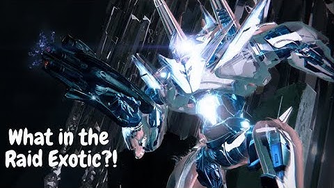 When Trippy finally gets a raid exotic (Vex Mythoclast)