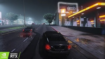 GTA 5 [ QuantV + NVE + RTGI ] Ray Tracing Gameplay Ultra Graphics Settings On RTX™ 4090