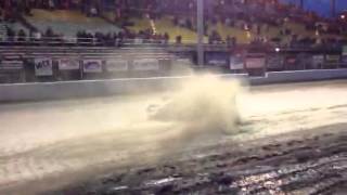 Tim Mccreadie Celebrates His Gander Mtn. 150 Win