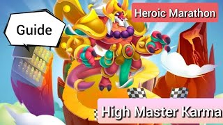 Dragon city | Heroic Marathon - High Master Karma | A completed guide.