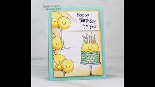 Unity Quick Tip: Easy 2 Tone Copic Coloring Birthday Edition!