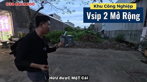 Đất Vsip 2 Mở Rộng (kinh Doanh Nhỏ) giá 2tỷ