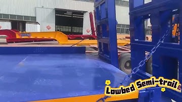 low bed trailer