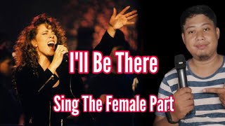 Download Lagu I'll Be There - Mariah Carey - Karaoke -Male Part Only.. MP3
