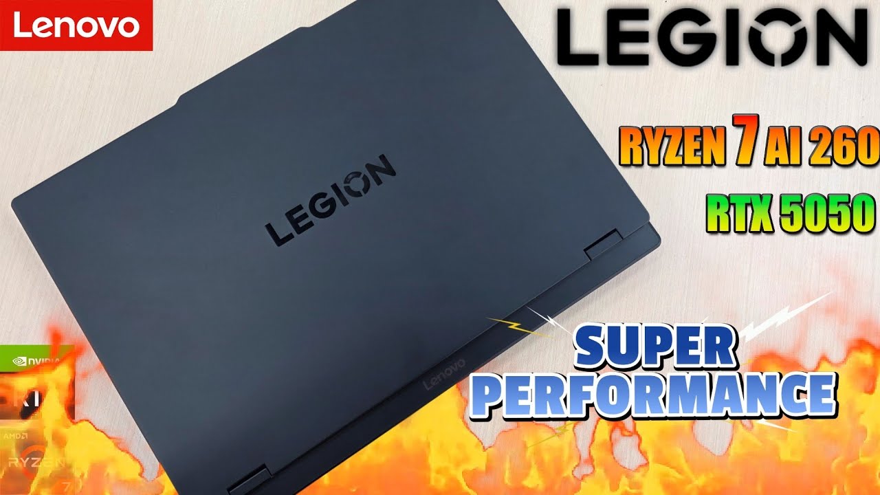 Lenovo Legion 5 Review: Ryzen 7 AI 260H + RTX 5050 | Best Gaming Laptop Under ₹1.5 Lakh
