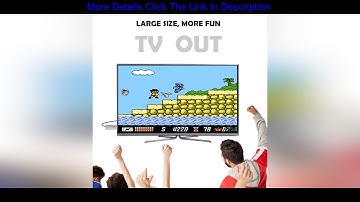 Top Data Frog USB Wireless Handheld TV Video Game Console Build In 1400 Classic Game 4K 8 Bit Mini