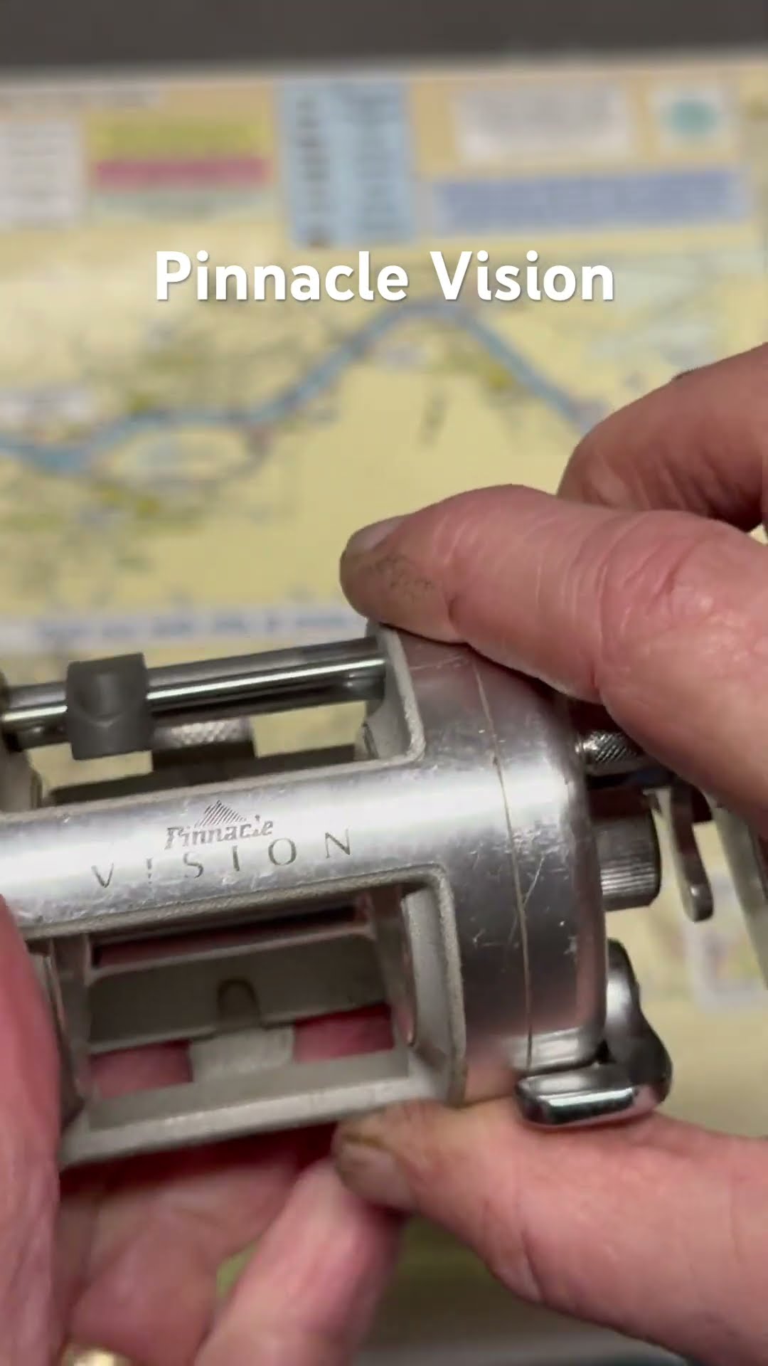 Pinnacle Vision Fishing Reel for the Day - YouTube