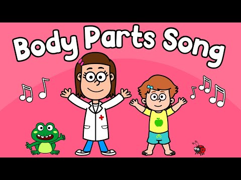 Body Parts Song - Genki Park - Healthy Habits - #nurseryrhymes  - #kidsmusic - #learnenglish  - Fun