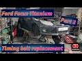 Ford focus titanium x 20 diesel timing belt and water pump replacement part 2