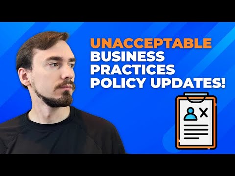 Google Unacceptable Business