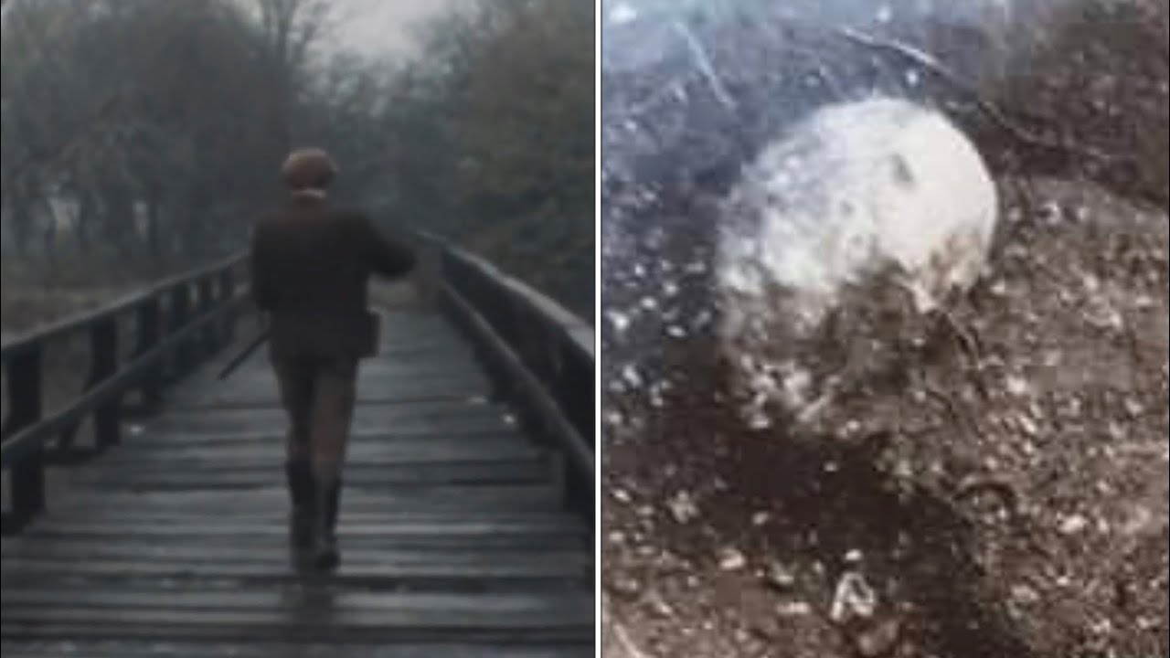 Riddle of Kneeling Corpse In Pink Socks. Known As Fred The Head