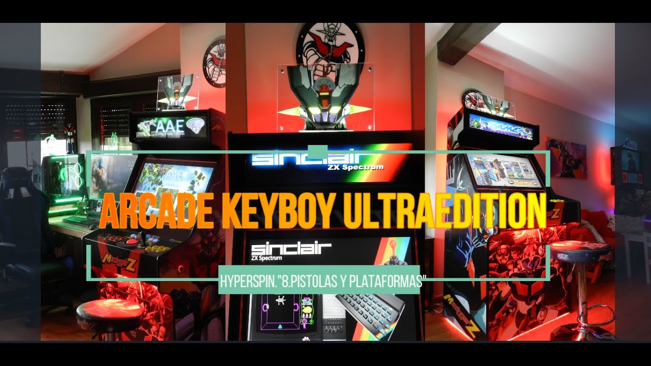 8.Arcade KeyBoy Ultra Edition Sistemas Bricogame Hyperspin. ."Pistolas ...