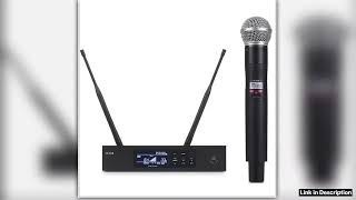 Highquality QLXD4 BETA58 Wireless Karaoke Microphone System Kit 1 Channel UHF True Diversity Handhe