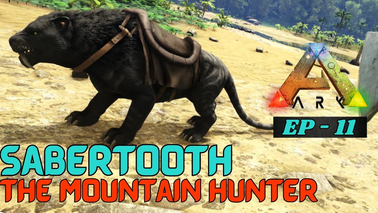 This is how you tame a Sabertooth - ARK Survival Evolved - EP - 11 ...