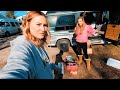 Installing Chinese Diesel Heater - Fellow Van Lifer To The Rescue! - SOLO FEMALE VAN LIFE