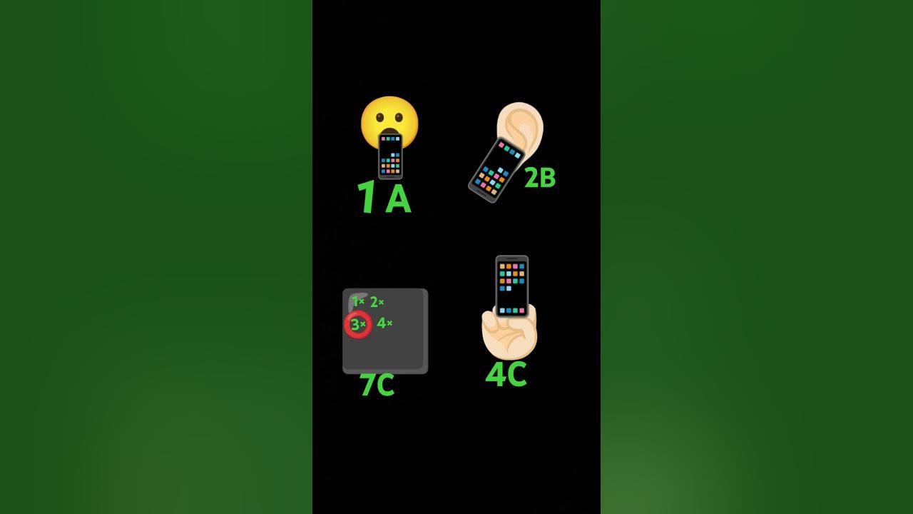 What you choose 1A or 2B or 7C or 4C. #Music - YouTube