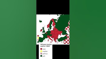 Did your country exist in 1804? #country #countries #history #map #europe #exist