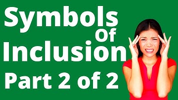 Symbols of inclusion for dummies   ,Solve symbols of inclusion from the inside then moving outwards