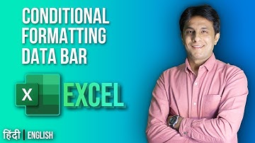 6.5 Conditional Formatting (Data Bars) in Excel | Excel tutorial for Beginner 2022 | Hindi - English