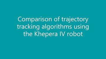 (Demo) Experimental Comparison of Trajectory Tracking Algorithms for Wheeled Mobile Robots