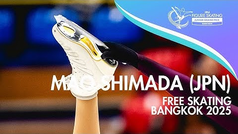 Mao SHIMADA (JPN) | Junior Women Short Program | Bangkok 2025