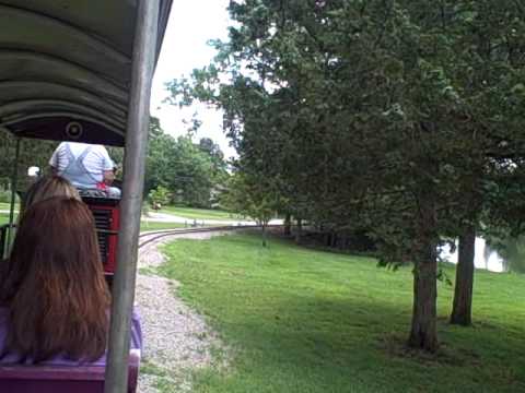 Riding The Cyrus P. Halliday At Gage Park In Topek...