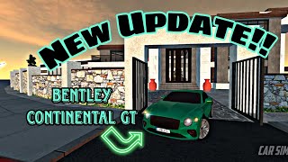 Buying Bentley Continental GT in Car Simulator 2 | New Update in Car Simulator 2 | #carsimulator2 screenshot 4