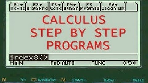 Implicit Differentiation at a point, calculus, ti 89 titanium program app