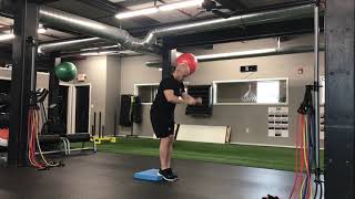 TOE TOUCH-HEELS UP