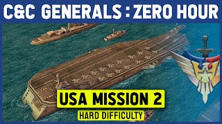 C&C Zero Hour - USA Mission 2 - Defending The Docks [Hard / Patch 1.04] 1080p
