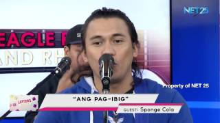 Spongecola  Pagibig net25 Letters And 