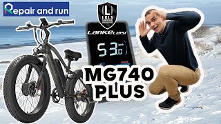 Vélo électrique puissant deux moteurs !! Lankeleisi MG740 Plus