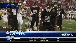 St. X vs. Trinity, Sept. 26