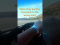 When the cone chaser puts the cone back in the wrong spot on you #autocross